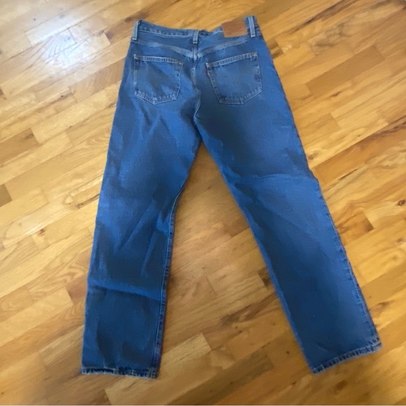 Levis 501 premium womans straight leg jeans - Picture 5 of 7